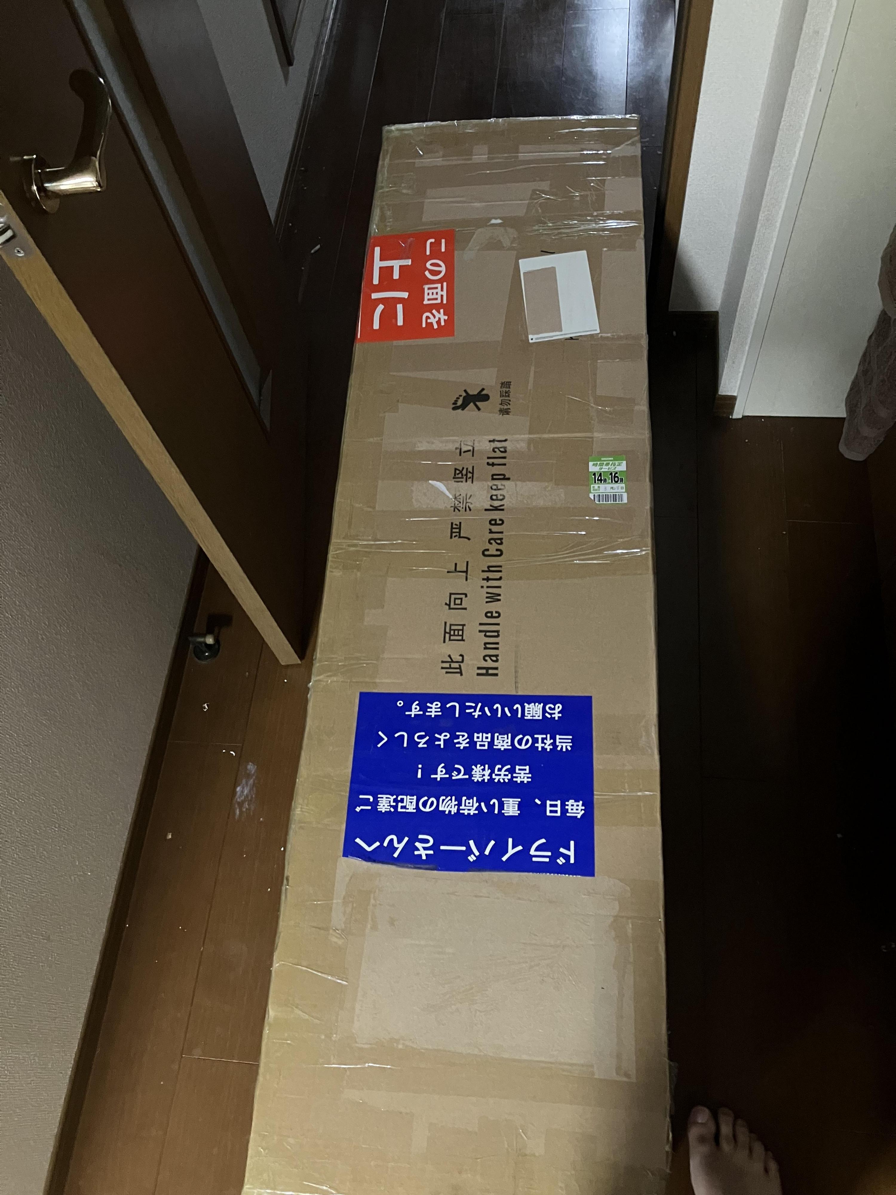 【報告】 50kgのラブドールが届いた
