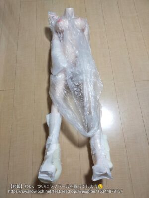 【悲報】 わい、ついにラブドールを買ってしまう😢