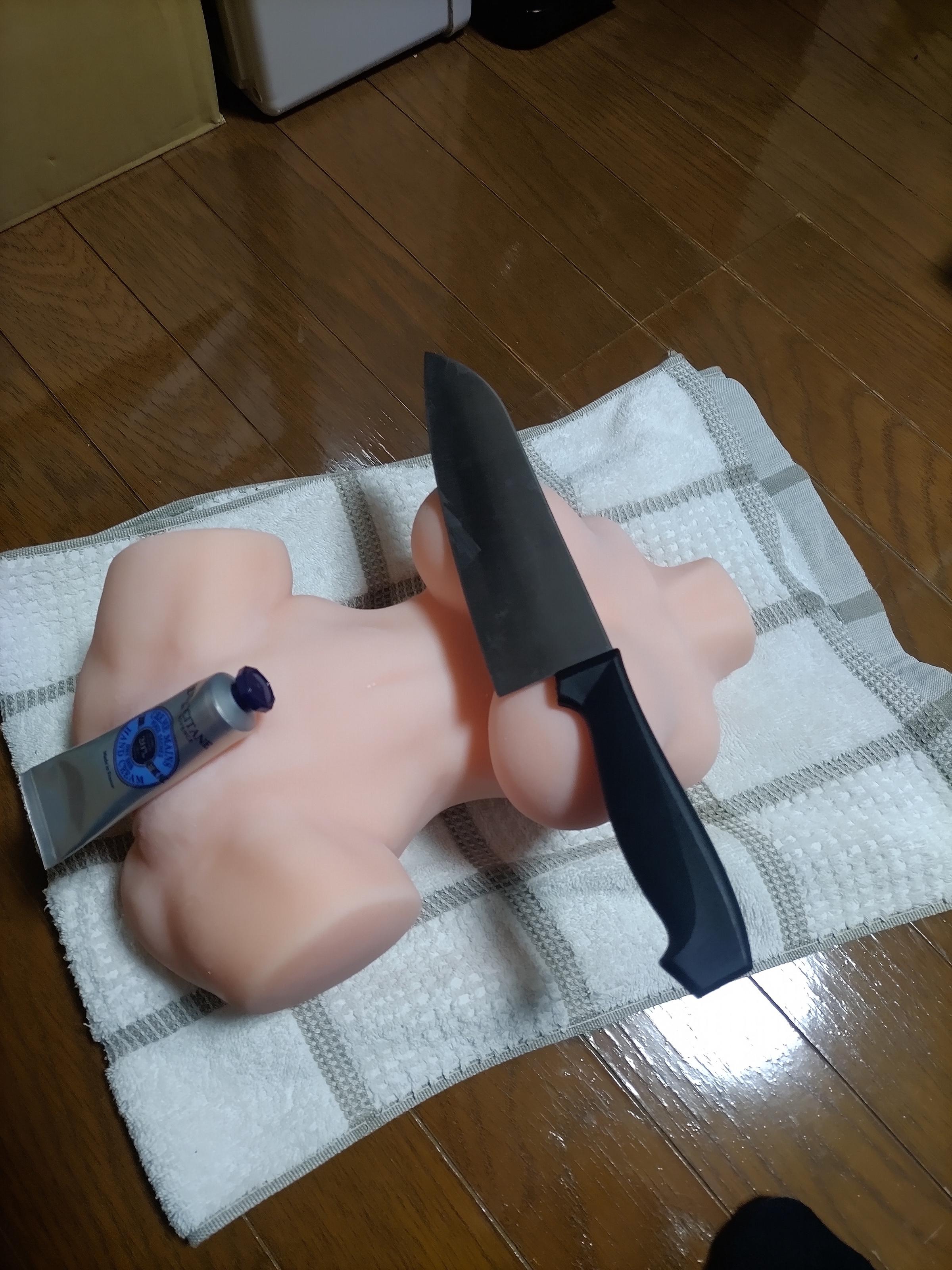 【画像】 据え置きオナホを捨てようと思うんだけどどう解体したものか…